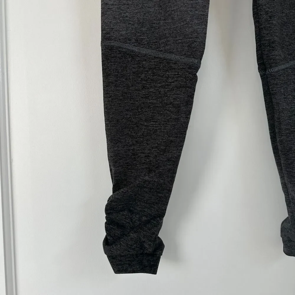Hard Tail Legging‎ Dark Charcoal Heather Size XS Athletic Keyhole Detail